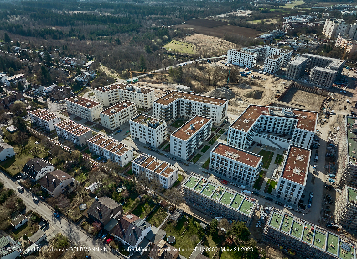 22.03.2023 - Baustele und Wohnanlage Alexisquartier